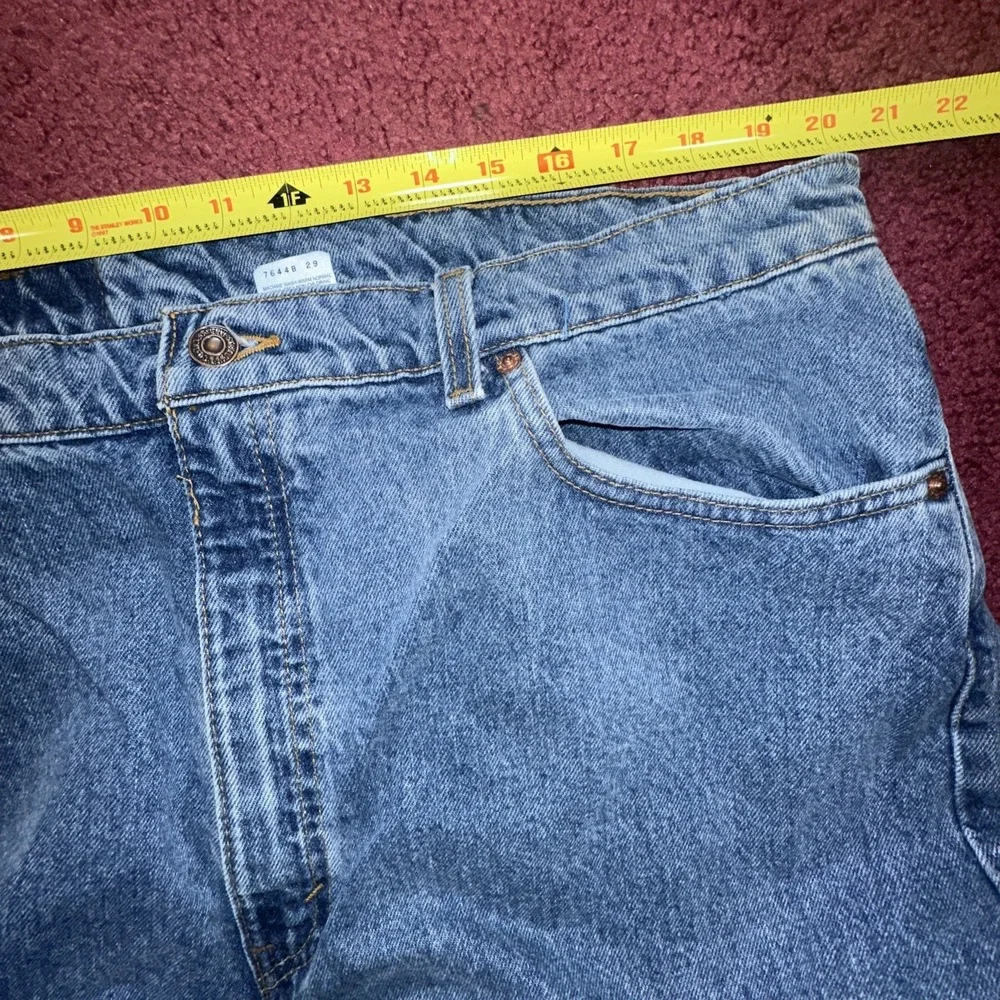Vintage Levi's 505 Regular Fit Straight Leg Jeans Fit 40/32 Blue Denim USA Made
